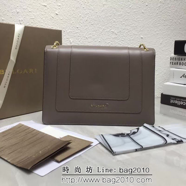 BVLGARI寶格麗 升級版進口牛皮 時尚百搭 單肩斜挎包 35106 FYD1149